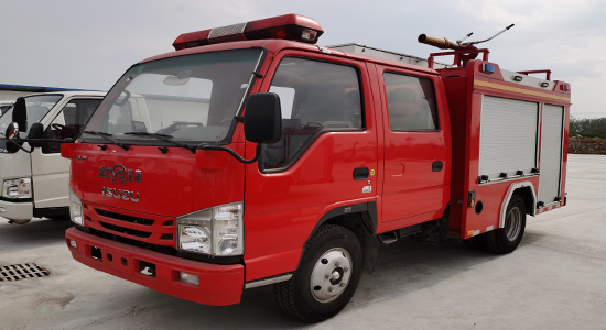 五十鈴1.5噸藍牌水罐消防車